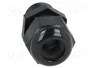 HELU Sello aislante HELUTOP HT-NPT NPT1/2 de poliamida negro