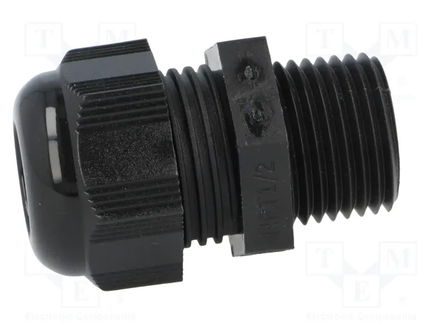 HELU Sello aislante HELUTOP HT-NPT NPT1/2 de poliamida negro