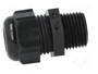 HELU Sello aislante HELUTOP HT-NPT NPT1/2 de poliamida negro