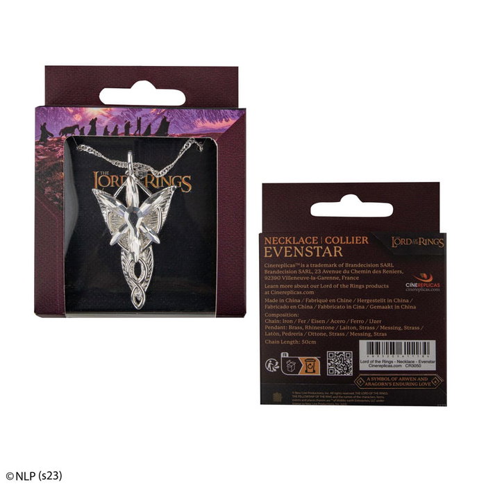 El Señor de los Anillos Collar con Colgante Evenstar