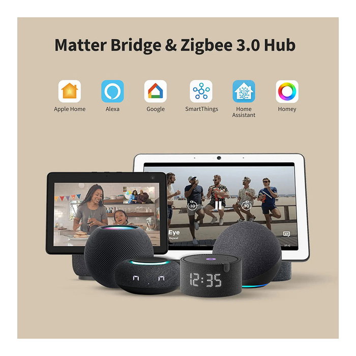 Aqara Panel Hub S1 Plus - Panel de Control Inteligente con Pantalla Táctil 1440x720 Pixeles, Compatible con Alexa, Google Home y HomeKit, Negro Aqara Panel Hub S1 Plus - Panel de Control Inteligente con Pantalla Táctil 1440x720 Pixeles, Compatible con Alexa, Google Home y HomeKit, Negro