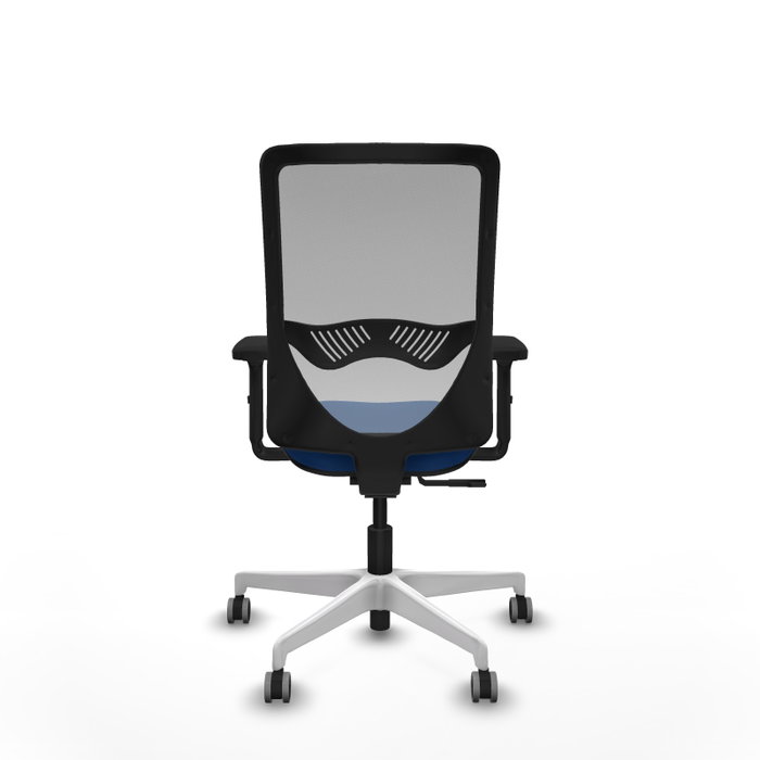 PIQUERAS Y CRESPO Silla de oficina Zulema con mecanismo Sincro, Azul y Gris PIQUERAS Y CRESPO Silla de oficina Zulema con mecanismo Sincro, Azul y Gris