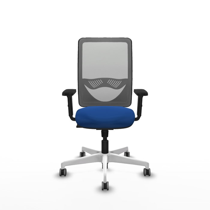 PIQUERAS Y CRESPO Silla de oficina Zulema con mecanismo Sincro, Azul y Gris PIQUERAS Y CRESPO Silla de oficina Zulema con mecanismo Sincro, Azul y Gris