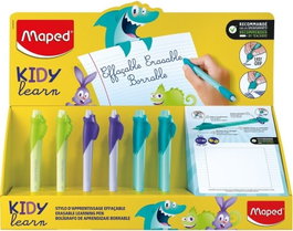MAPED Kidy Learn Magic Bolígrafo Borrable Retráctil, Surtidos