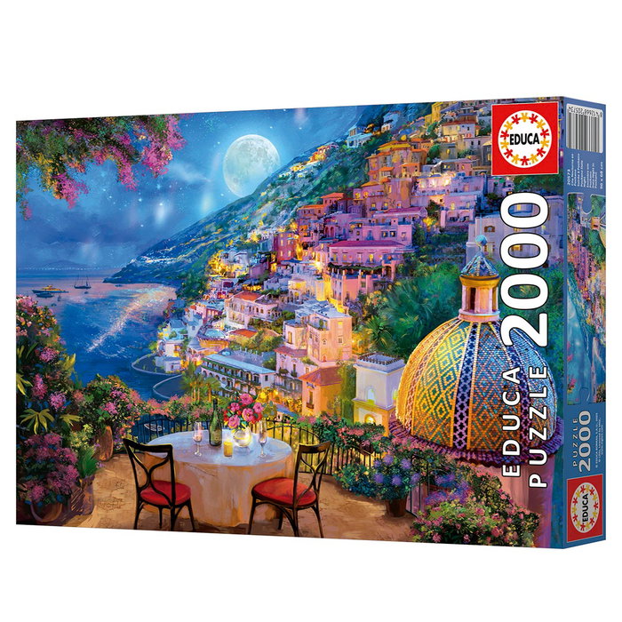 Educa Puzzle 2000 piezas Cita Noturna En Positano