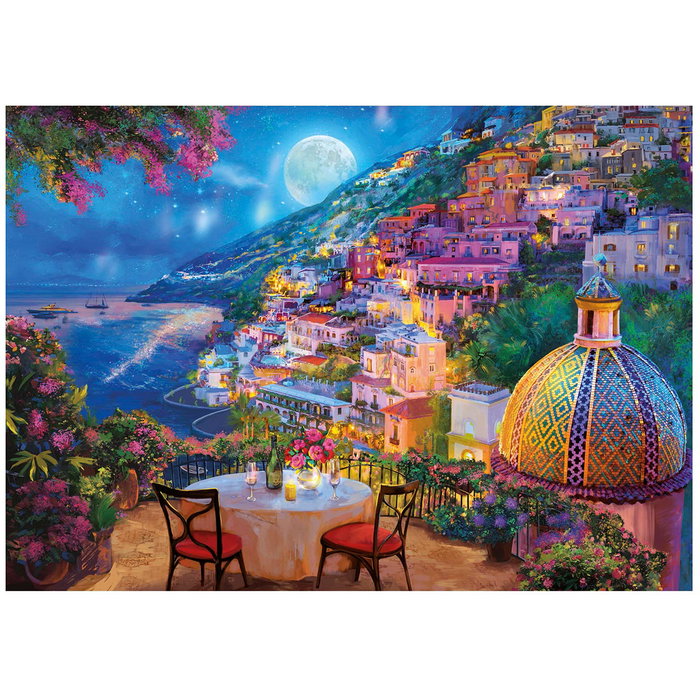 Educa Puzzle 2000 piezas Cita Noturna En Positano