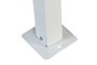 DKD Home Decor Pérgola para Terraza y Jardín Blanco 296 x 225 x 296 cm