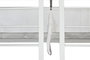 DKD Home Decor Pérgola para Terraza y Jardín Blanco 296 x 225 x 296 cm