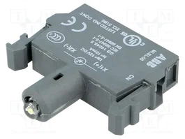ABB Elemento iluminador LED 22mm blanco 12VDC