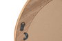 DKD Home Decor Espejo Estilo Scandi Ratán y Cristal Natural 2 x 77 x 51.5 cm