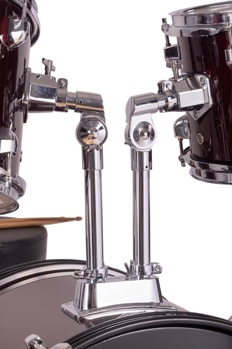 Batería Jinbao Po605 Stage 20 Jazz Roja