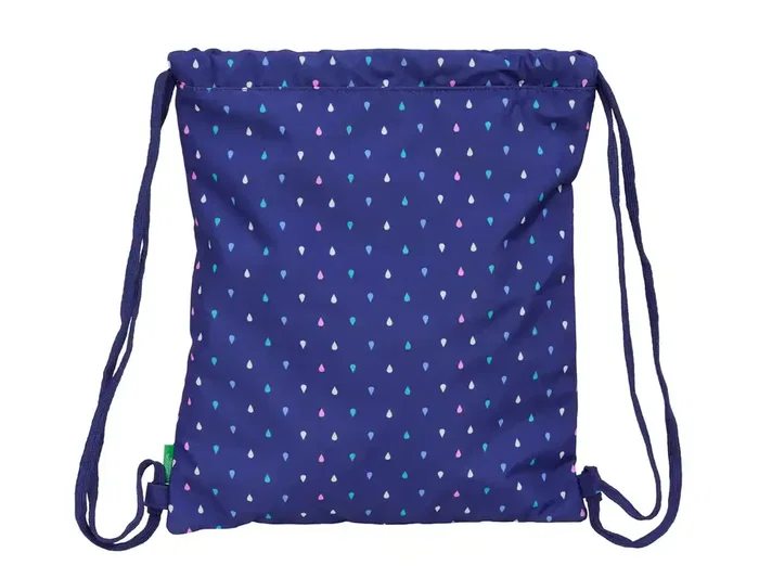 Bolsa Mochila con Cuerdas Benetton Drop Multicolor 35 x 40 x 1 cm