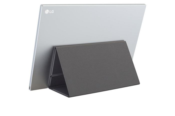LG Gram +view 16MR70 Monitor Portátil 16 pulg WQXGA Negro y Plata