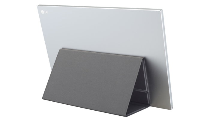 LG Gram +view 16MR70 Monitor Portátil 16 pulg WQXGA Negro y Plata