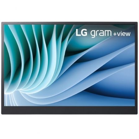 LG Monitor Portátil LG gram +view 16MR70 16" IPS WQXGA 2560x1600 USB-C 45W Plata