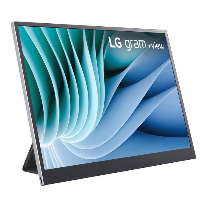 LG Gram +view 16MR70 Monitor Portátil 16 pulg WQXGA Negro y Plata