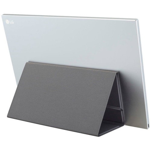 LG Gram +view 16MR70 Monitor Portátil 16 pulg WQXGA Negro y Plata