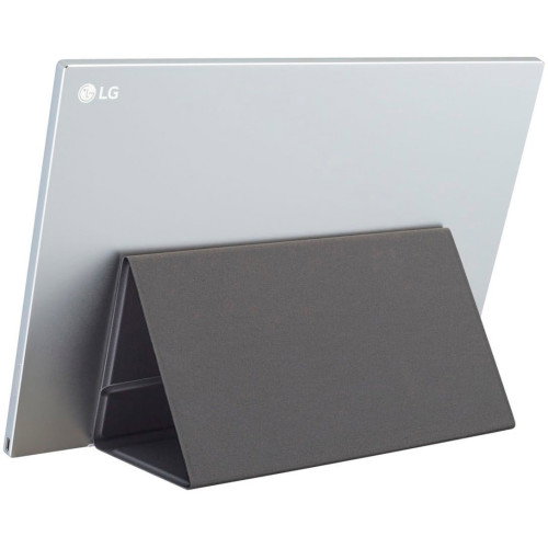 LG Gram +view 16MR70 Monitor Portátil 16 pulg WQXGA Negro y Plata