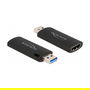DeLOCK Stick de Captura de Video HDMI USB Tipo-A MS2109, 4K UHD 3840x2160 Pixeles, Plug and Play, USB 2.0