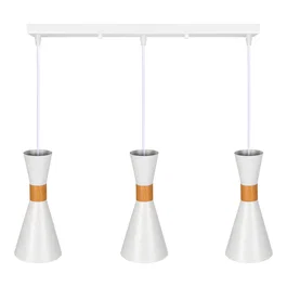 Lámpara Colgante "Lana"  [SKD-P138-3-W]