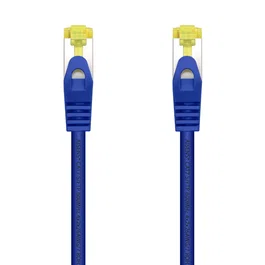 AISENS - CABLE DE RED LATIGUILLO RJ45 LSZH CAT.7 600 MHZ S/FTP PIMF AWG26, AZUL, 2.0M