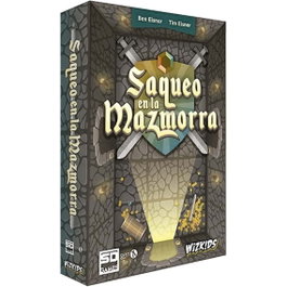 Sd games Juego de Mesa Saqueo en la Mazmorra, Juego Cooperativo de Fantasía y Estrategia para Mayores de 14 Años, Partidas Inmersivas y Rejugables con Tablero Modular