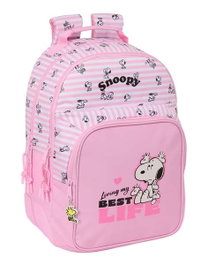 Safta Mochila Snoopy Adaptable a Carro