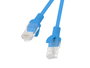 Lanberg Cable de Red Cat6 U/UTP de 2 m Azul PCU6-10CC-0200-B