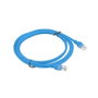 Lanberg Cable de Red Cat6 U/UTP de 2 m Azul PCU6-10CC-0200-B