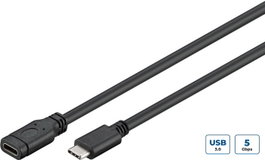 MicroConnect Cable de Extensión USB-C 3.2 Gen 1, 0,5m