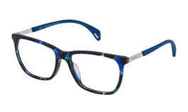 Police VPL6305106RJ Gafas de Vista para Mujer Azul
