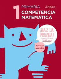 ANAYA, CUADERNO COMPETENCIA MATEMÁTICA 1 - ANAYA