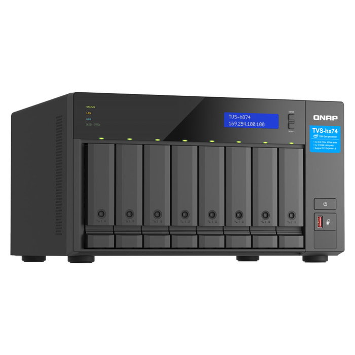 QNAP TVS-H874-I5-32G NAS de 8 bahías con Intel Core i5 y 32 GB RAM