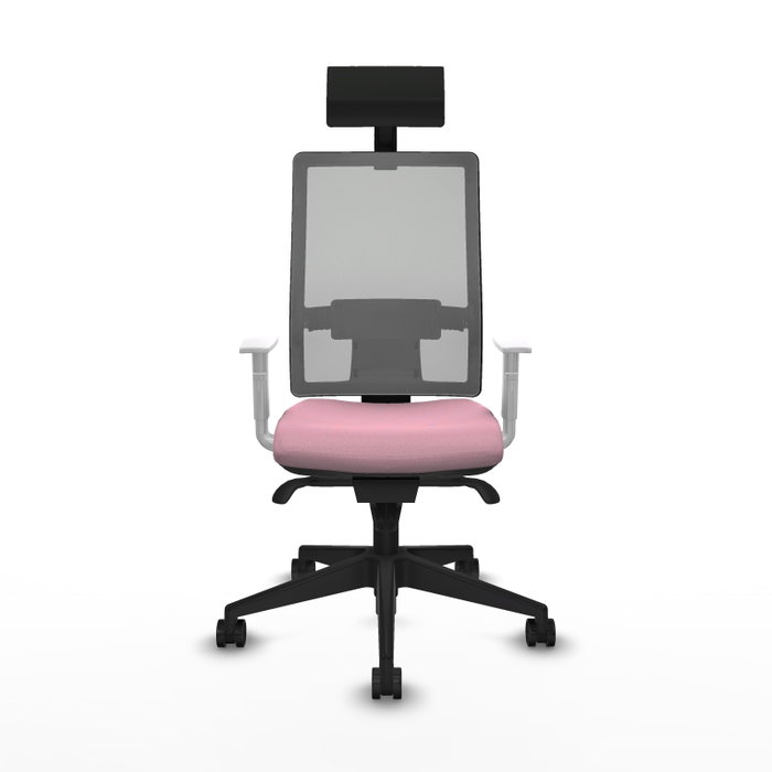 PIQUERAS Y CRESPO Silla de oficina Horna Rosa con mecanismo Sincro PIQUERAS Y CRESPO Silla de oficina Horna Rosa con mecanismo Sincro