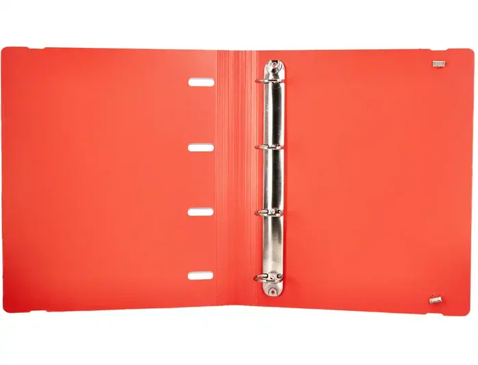 Antartik Carpeta 4 anillas A4 Foam Color Coral