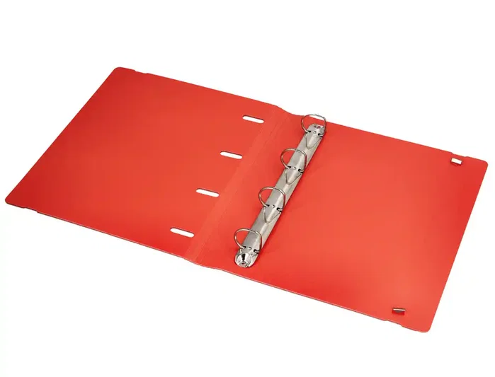 Antartik Carpeta 4 anillas A4 Foam Color Coral