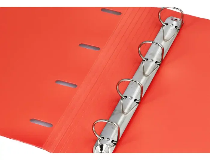 Antartik Carpeta 4 anillas A4 Foam Color Coral