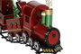 DKD Home Decor Tren Navidad Tradicional Rojo Verde Metal 133 x 52 x 24 cm