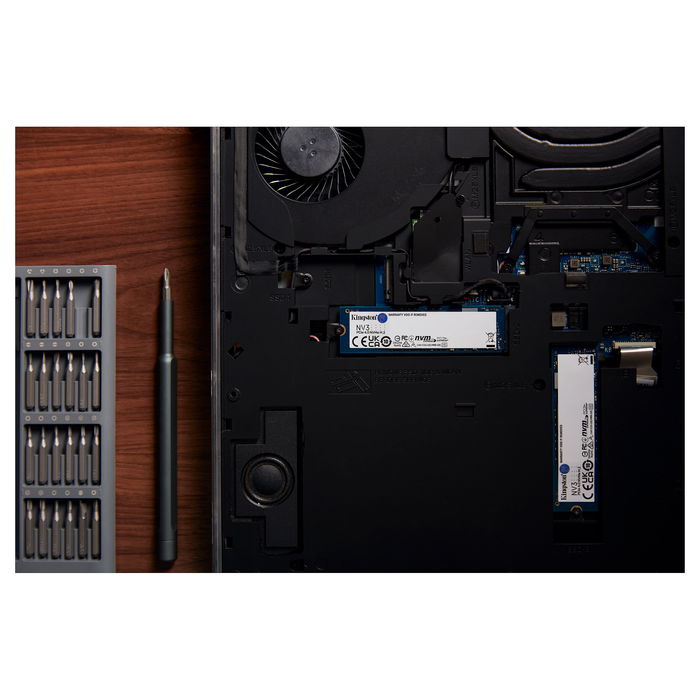 Kingston NV3 M.2 4TB NVMe PCIe 4.0 x4 SSD 6000 MB/s Lectura 5000 MB/s Escritura para PC y Portátil