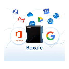 QNAP Licencia Boxafe M365 LS-BOXAFE-M365-100USER-1Y para copias de seguridad y recuperación de Microsoft 365, 100 usuarios, 1 año