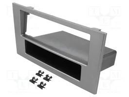 ACV Bastidor de montaje de radio 1 DIN para Ford Mondeo 2003-2007, plata