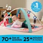 Baby Einstein Tapete de Juego 4 en 1 para Niña - BAB0074451174139 - Juguete de Piano, Juguetes Sensoriales Arch, Multilingüe