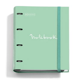 Carpebloc Miquelrius Emotions Carton Forrado A4 4 An.Mixtas 35Mm Con Rec.100 Hj. 90 Gr. Menta