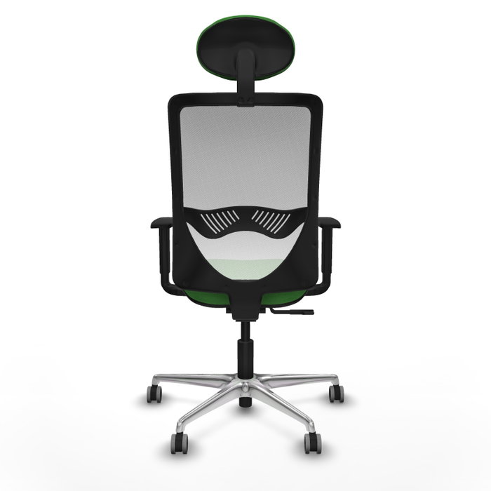 PIQUERAS Y CRESPO Silla de oficina Zulema Verde y Blanco con Mecanismo Sincro PIQUERAS Y CRESPO Silla de oficina Zulema Verde y Blanco con Mecanismo Sincro