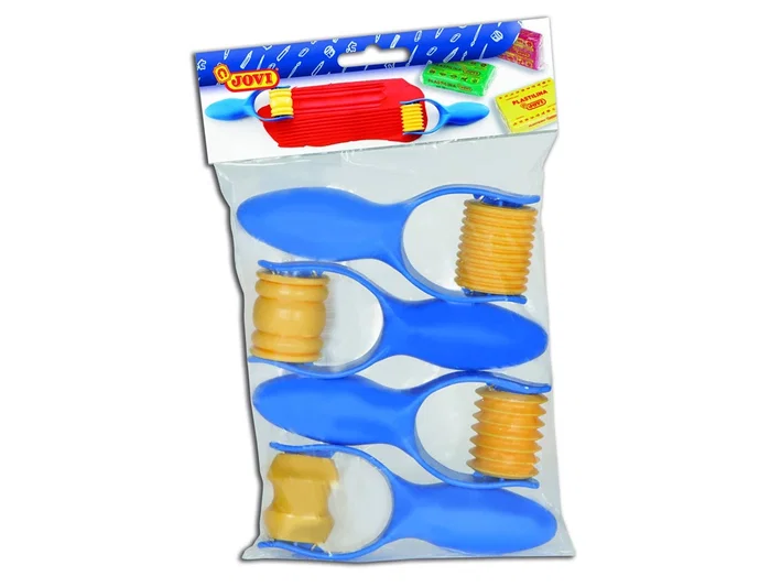 Jovi Rodillo para Marcar y Modelar Pasta, Bolsa 4 Unidades Surtidas Jovi Rodillo para Marcar y Modelar Pasta, Bolsa 4 Unidades Surtidas