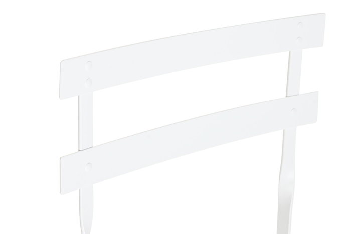 DKD Home Decor Mesa Terraza Y Jardin Blanco 60x60x71 cm Set de 3 Piezas
