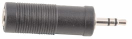 Adaptador Jack Stereo 1/4 Hembra-Mini Jack Stereo 3,5 mm A093