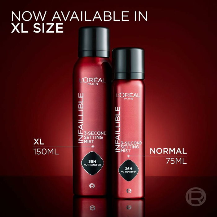 L'Oréal Paris Infaillible Fijador de Maquillaje Spray 150 ml