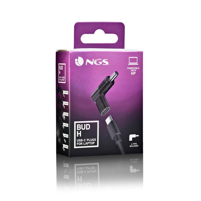 NGS Pack de 6 Clavijas USB-C para Portátiles HP BUD-H NGS Pack de 6 Clavijas USB-C para Portátiles HP BUD-H