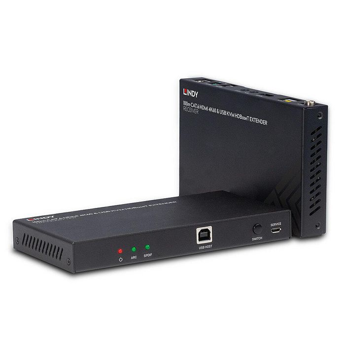 Lindy Extensor KVM HDBaseT 4K60 HDMI 100m Cat.6